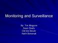 Monitoring and Surveillance PowerPoint PPT Presentation
