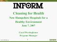 Cleaning for Health PowerPoint PPT Presentation