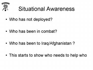 Situational Awareness