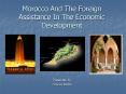 Morocco And The Foreign Assistance In The Economic Development PowerPoint PPT Presentation