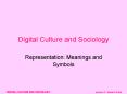 DIGITAL CULTURE AND SOCIOLOGY session 3  PowerPoint PPT Presentation