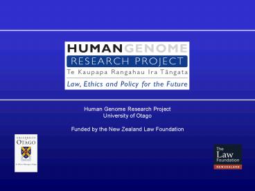 Human Genome Research Project