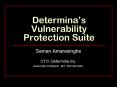 Determinas Vulnerability Protection Suite PowerPoint PPT Presentation
