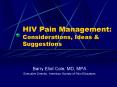 HIV Pain Management: Considerations, Ideas PowerPoint PPT Presentation