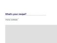 Whats your recipe PowerPoint PPT Presentation