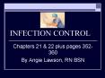 INFECTION CONTROL PowerPoint PPT Presentation