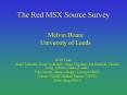 The Red MSX Source Survey PowerPoint PPT Presentation