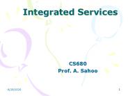 Integrated Services