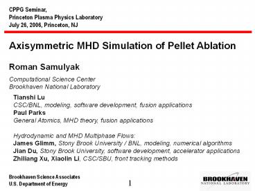 THE OFFICE OF NONPROLIFERATION