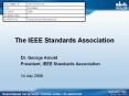 The IEEE Standards Association PowerPoint PPT Presentation