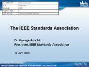 The IEEE Standards Association