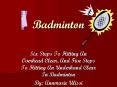 Badminton PowerPoint PPT Presentation