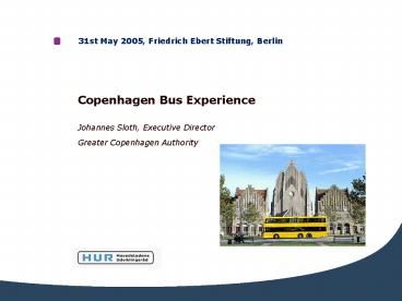 31st May 2005, Friedrich Ebert Stiftung, Berlin