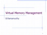 Virtual Memory Management