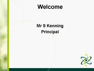 Mr S Kenning