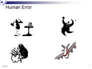 Human Error