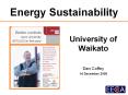 Energy Sustainability PowerPoint PPT Presentation
