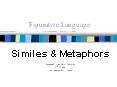 Figurative Language PowerPoint PPT Presentation