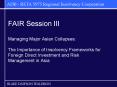FAIR Session III Managing Major Asian Collapses: The Importance of Insolvency Frameworks for Foreign Direct Investment and Risk Management in Asia PowerPoint PPT Presentation