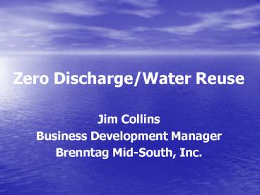 Zero DischargeWater Reuse