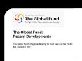 The Global Fund: Recent Developments PowerPoint PPT Presentation