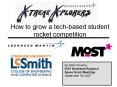 How to grow a tech-based student rocket competition PowerPoint PPT Presentation