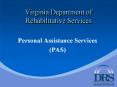Virginia Department of Rehabilitative Services PowerPoint PPT Presentation
