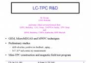 LC-TPC R