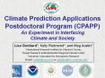 Climate Prediction Applications Postdoctoral Program (CPAPP) An Experiment in Interfacing Climate and Society PowerPoint PPT Presentation