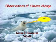 Observations of climate change