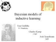 Bayesian models of inductive learning
