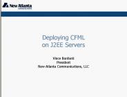 Deploying CFML on J2EE Servers