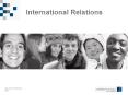 International Relations PowerPoint PPT Presentation