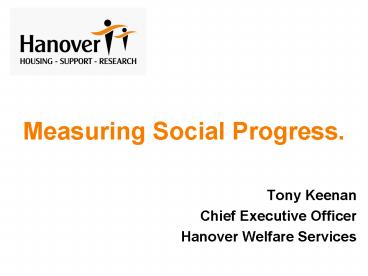 Measuring Social Progress'