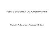 FEDME-EPIDEMIEN OG ALMEN PRAKSIS