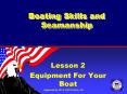 Boating Skills and Seamanship PowerPoint PPT Presentation