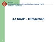3'1 SOAP Introduction