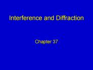 Ch. 37 - Interference