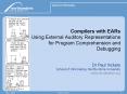 Compilers with EARs Using External Auditory Representations for Program Comprehension and Debugging PowerPoint PPT Presentation