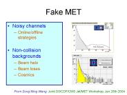 Fake MET