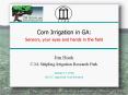 Corn Irrigation in GA: Sensors, your eyes and hands in the field PowerPoint PPT Presentation
