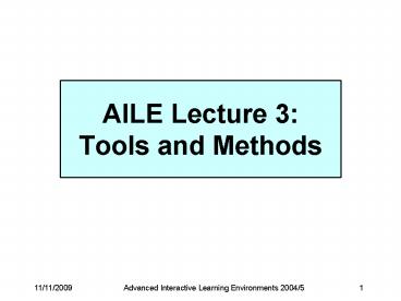 presentation player overlay