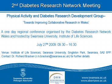 Diabetes Research Network