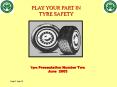 Tyre Presentation Number Two June 2003 PowerPoint PPT Presentation