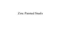 Zinc Painted Steels PowerPoint PPT Presentation