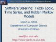 Software Steering: Fuzzy Logic, Time Series, and Hidden Markov Models PowerPoint PPT Presentation