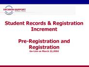 Student Records
