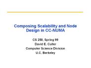 Composing Scalability and Node Design in CCNUMA