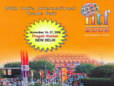 26th India International