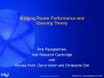 Bridging Router Performance and Queuing Theory PowerPoint PPT Presentation